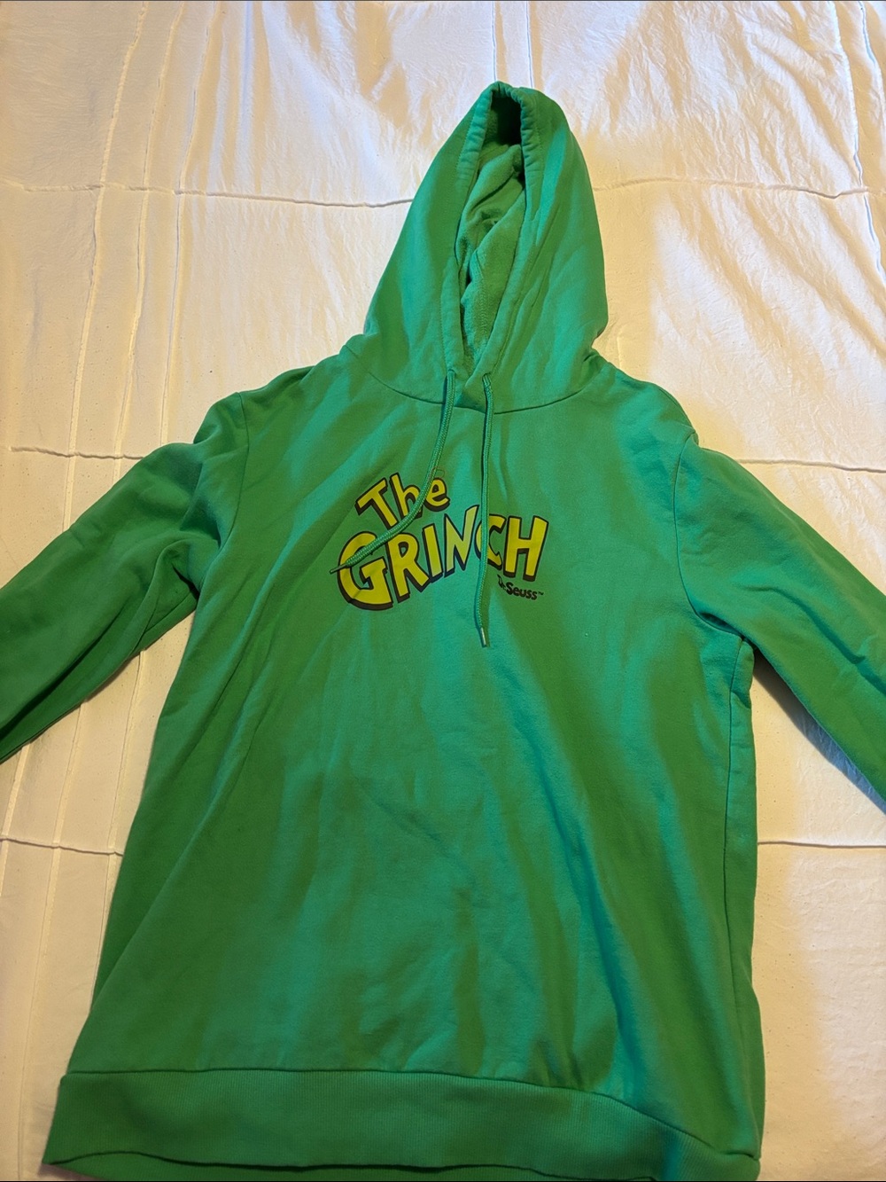 The Grinch Graphic Green Zip-Up Hoodie - Men's Sweater